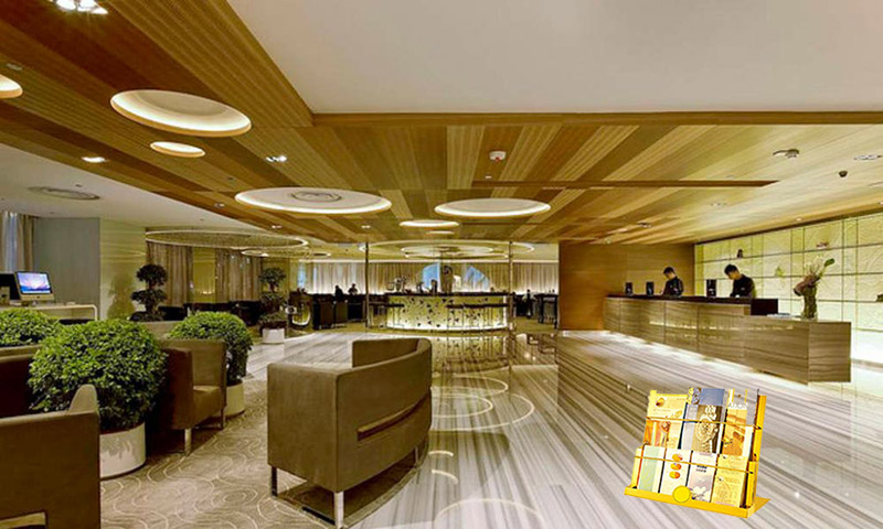 کاربرد استند مجله و روزنامه در لابی هتل ها