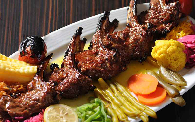 بهترین کباب شیشلیک خراسانی در مشهد