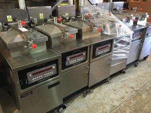 سرخ کن مرغ سوخاری در تجهیزات آشپزخانه صنعتی 