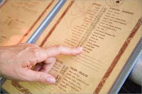 در منوهای رستوران میزان کالری غذاها را درج نمایید