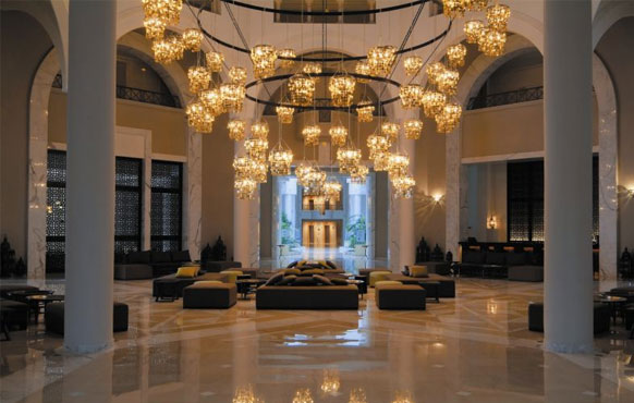 تاثیر نور و نورپردازی در تجهیزات هتلی