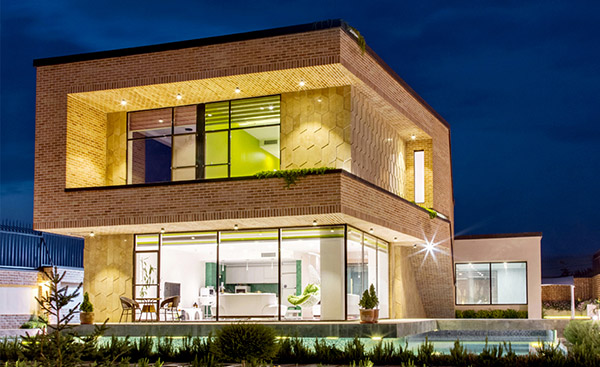 طراحی ظاهری ساختمان رستوران