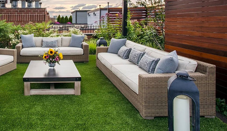 تجهیزات هتلی جهت زیباسازی روف گاردن هتل ها، آپارتمان ها و رستوران ها